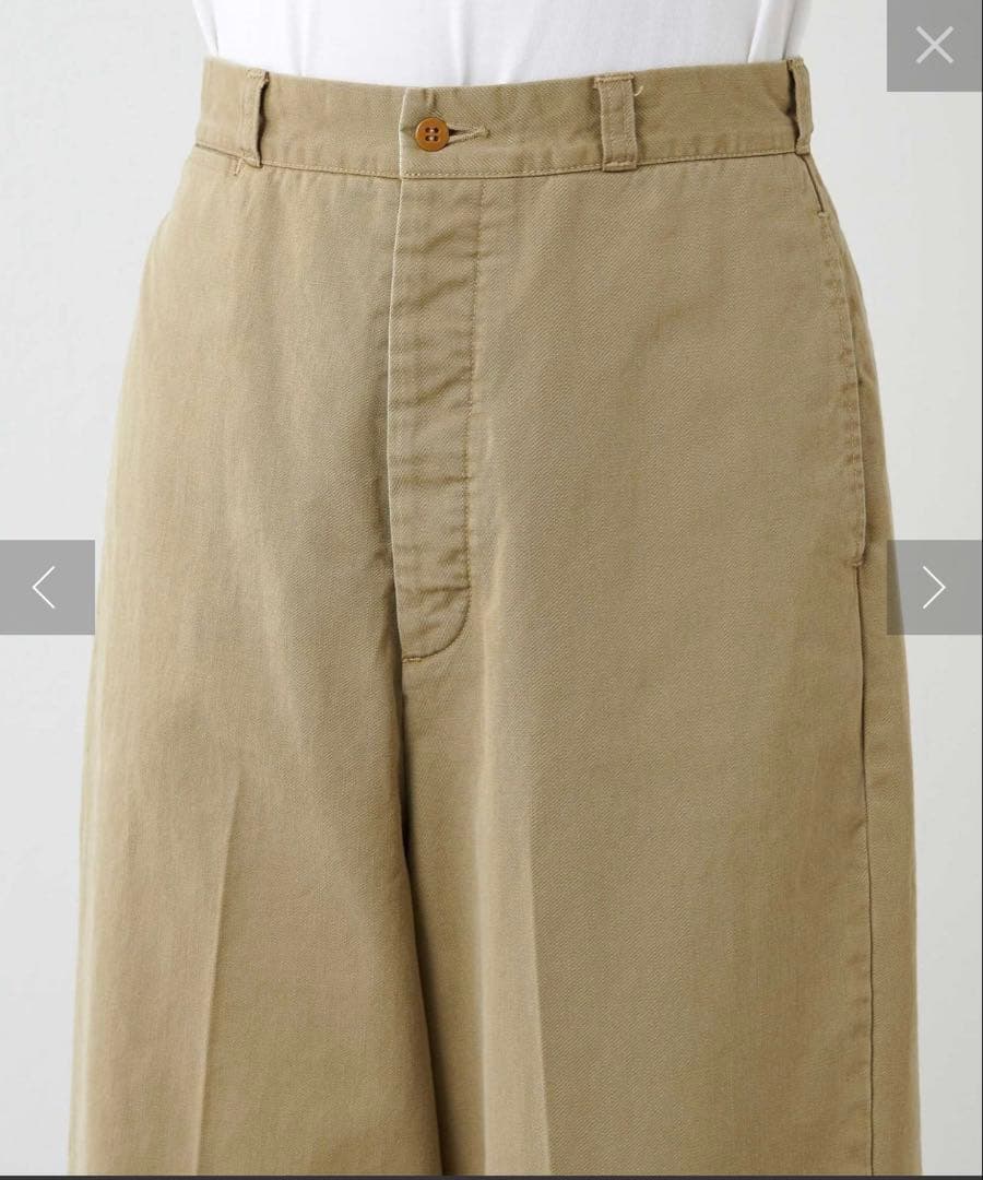 新品　未使用　ワイドシルエット　チノパン　GEMINI ゲミニー