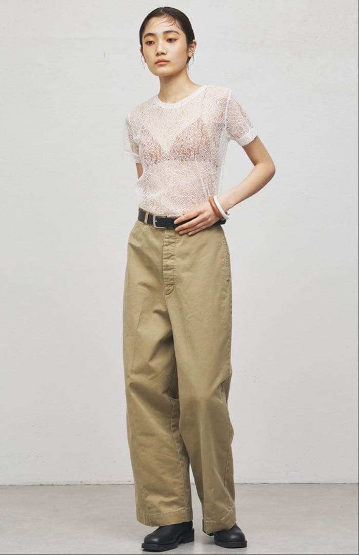 新品　未使用　ワイドシルエット　チノパン　GEMINI ゲミニー