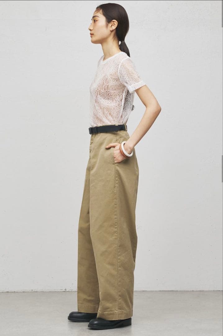 新品　未使用　ワイドシルエット　チノパン　GEMINI ゲミニー