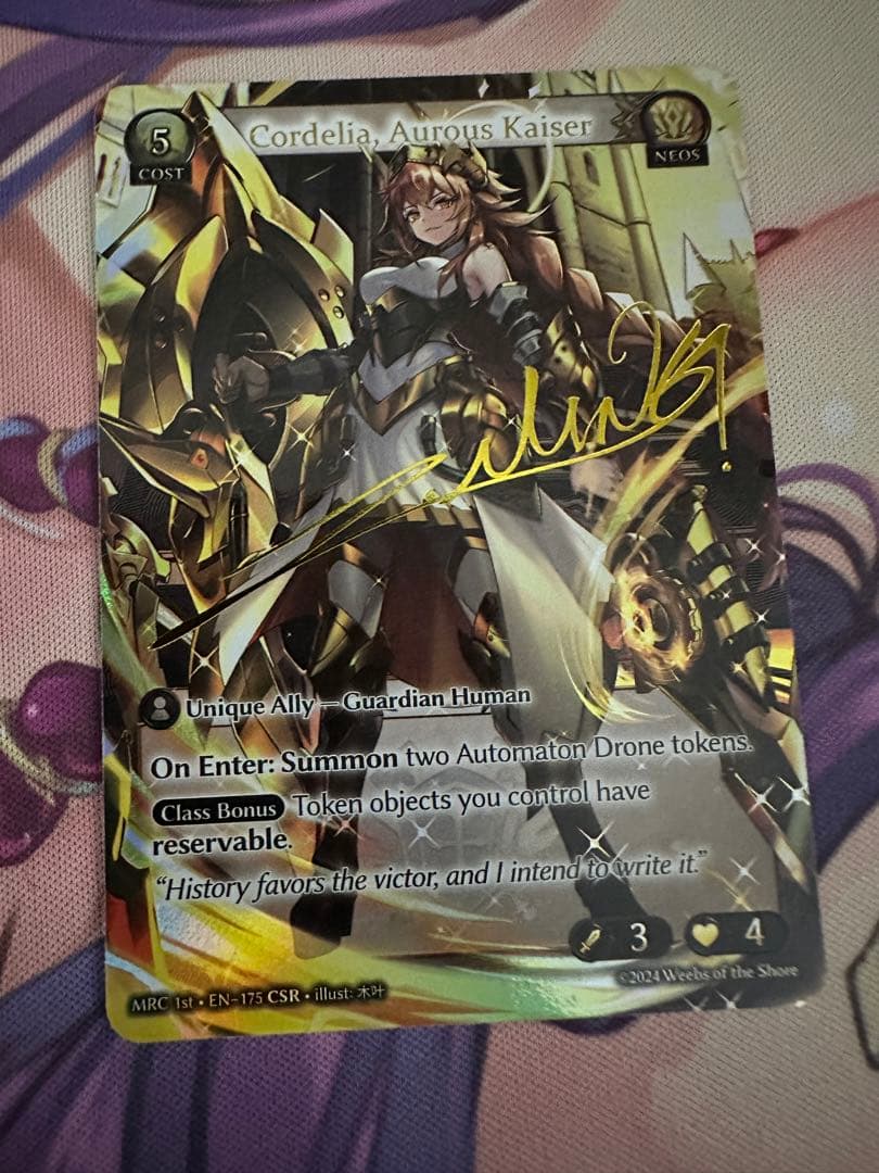 その他 Grand Archive TCG CSR Cordelia