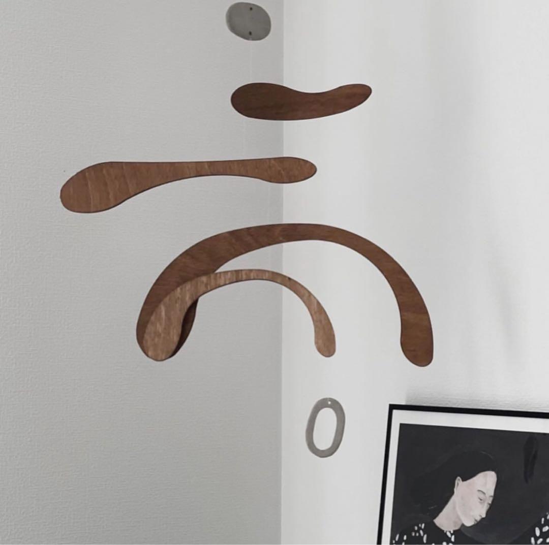 kinetic levi モビール mobile Lily Plywood