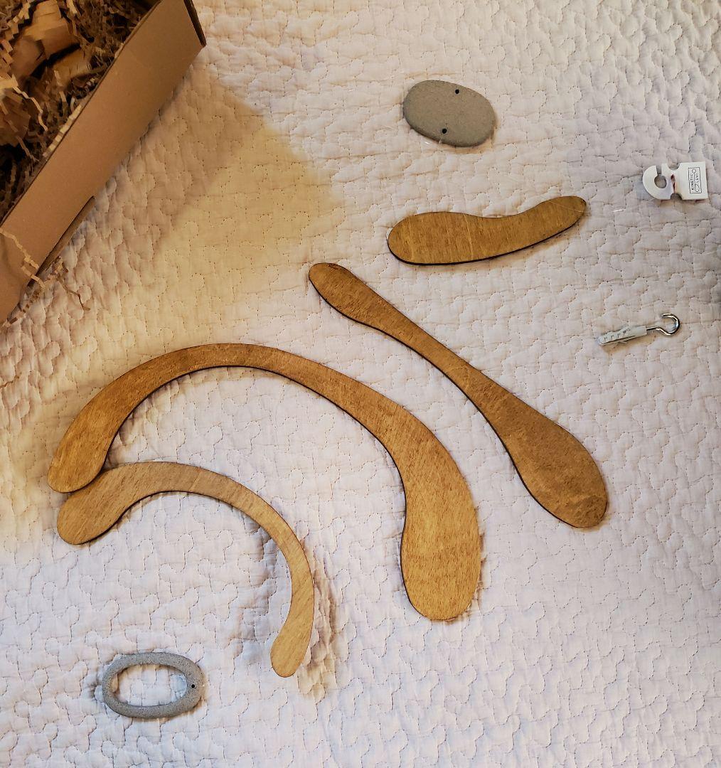 kinetic levi モビール mobile Lily Plywood