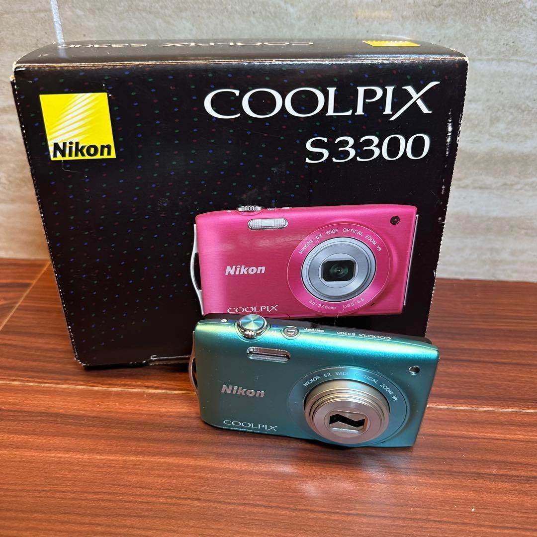 Nikon COOLPIX S3300 デジカメ ほぼ新品 4665