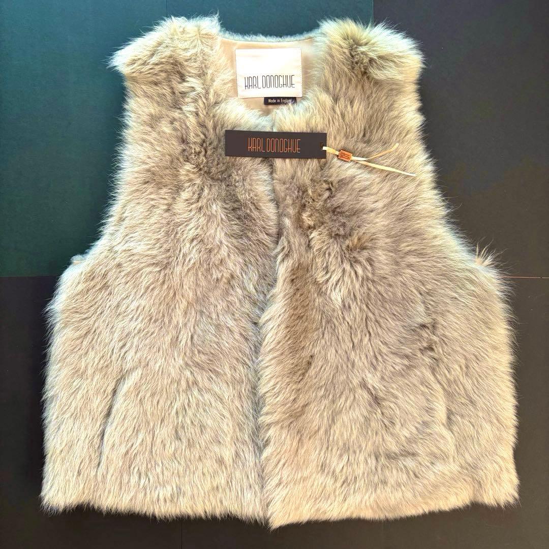 KARL DONOGHUE カールドノヒュー　ムートン（ヒツジ）ベスト　ジレ