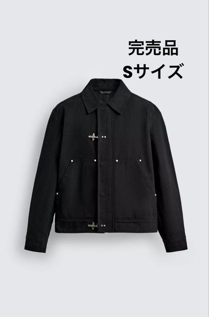 【ZARA 完売品✨️】リラックスフィットトグルボタンジャケット Sサイズ