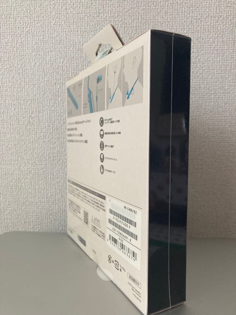 SONY WI-C400 ワイヤレスステレオヘッドセット （Bブラック）