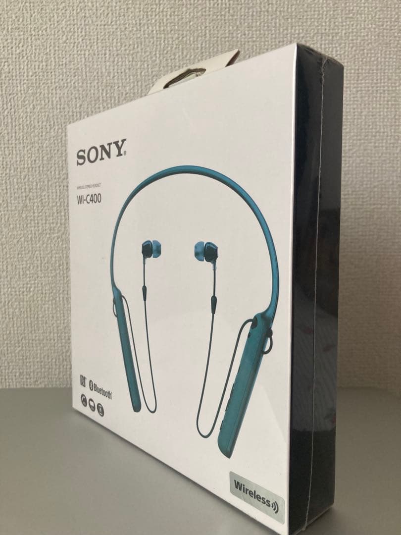 SONY WI-C400 ワイヤレスステレオヘッドセット （Bブラック）