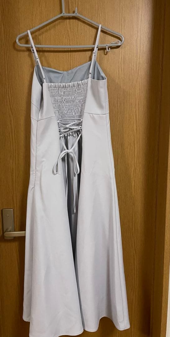 アンドクチュール　パーティー　ドレス　グレー