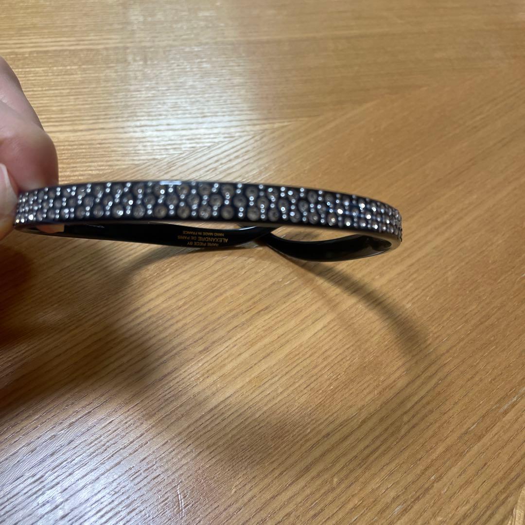 Alexandre de Paris ストーン付きヘアカチューシャ