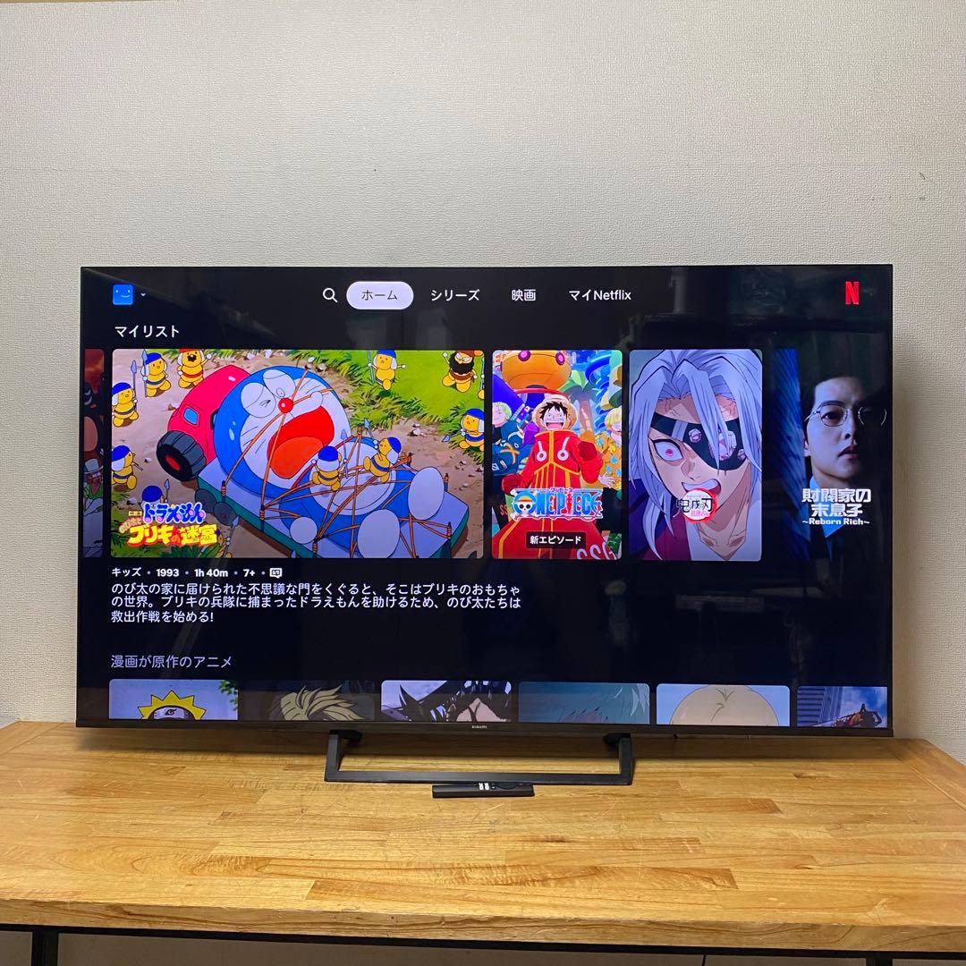 Xiaomi 65V型 4Kチューナーレス 液晶テレビ L65M8-A2TWN