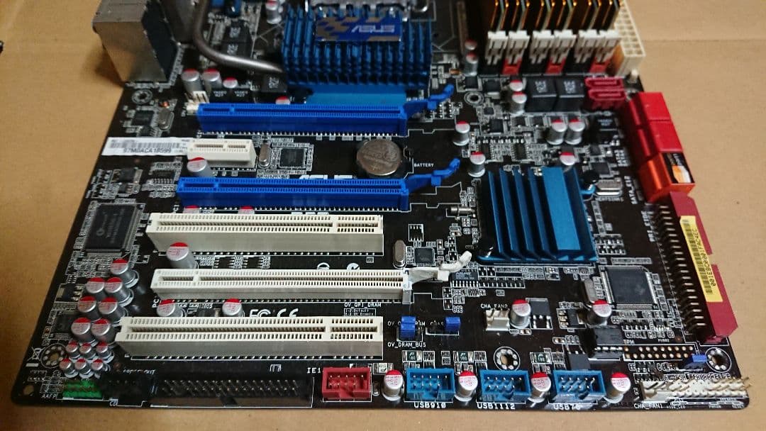 ASUS P6T マザーボード + Xeon X5650 +24GB RAM