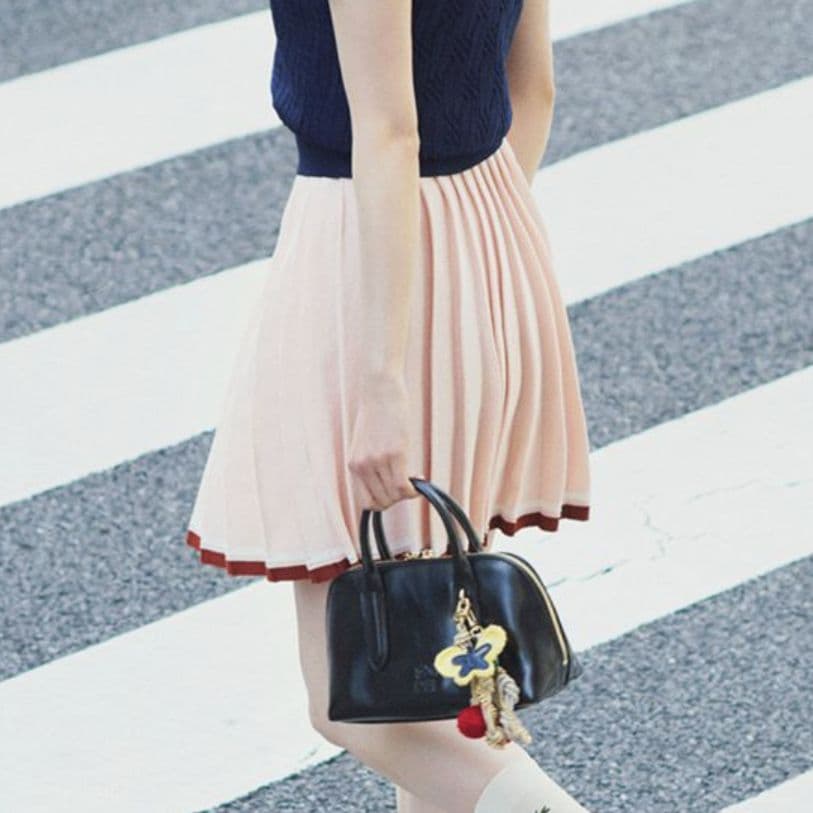 m13) SNIDEL×LACOSTE プリーツスカート