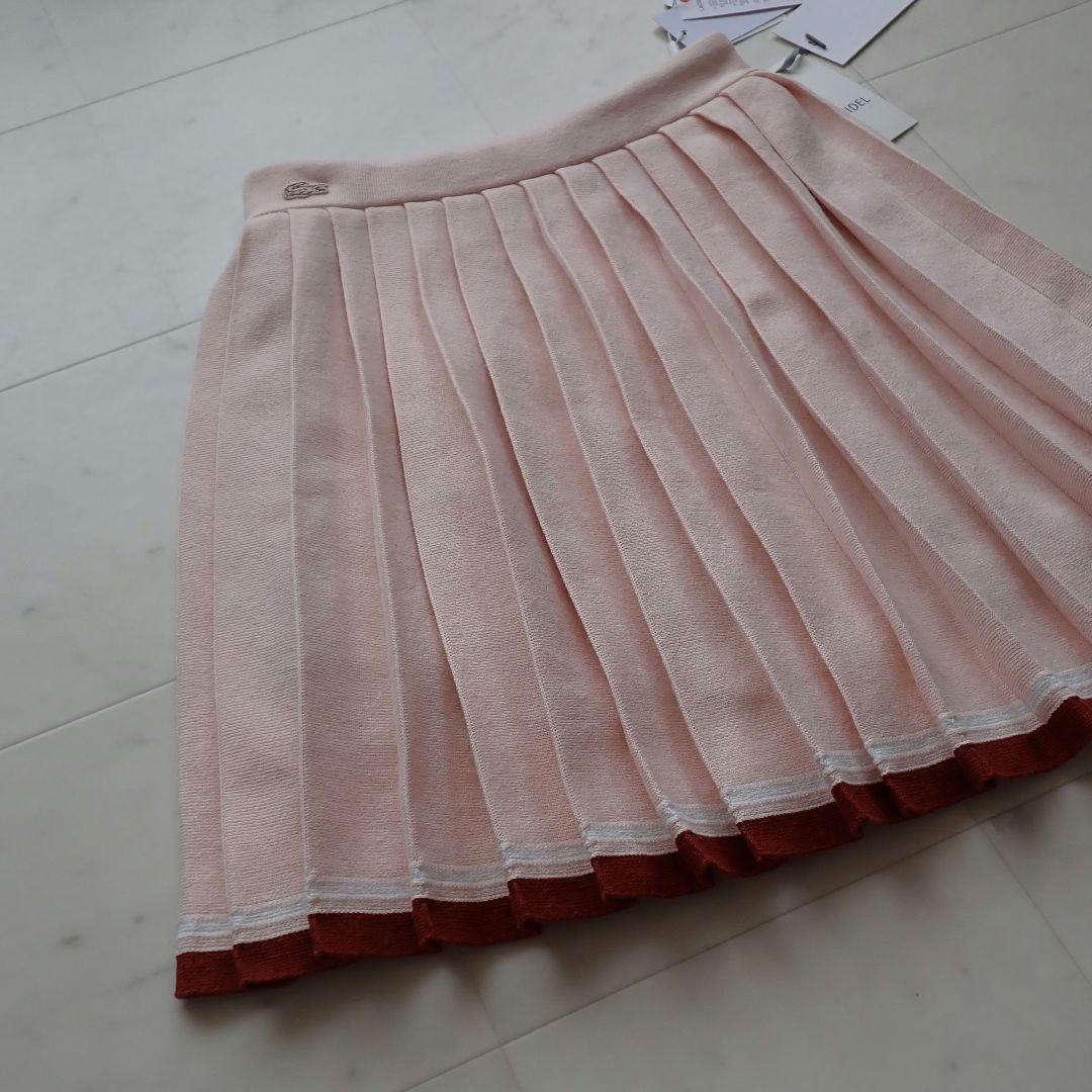 m13) SNIDEL×LACOSTE プリーツスカート
