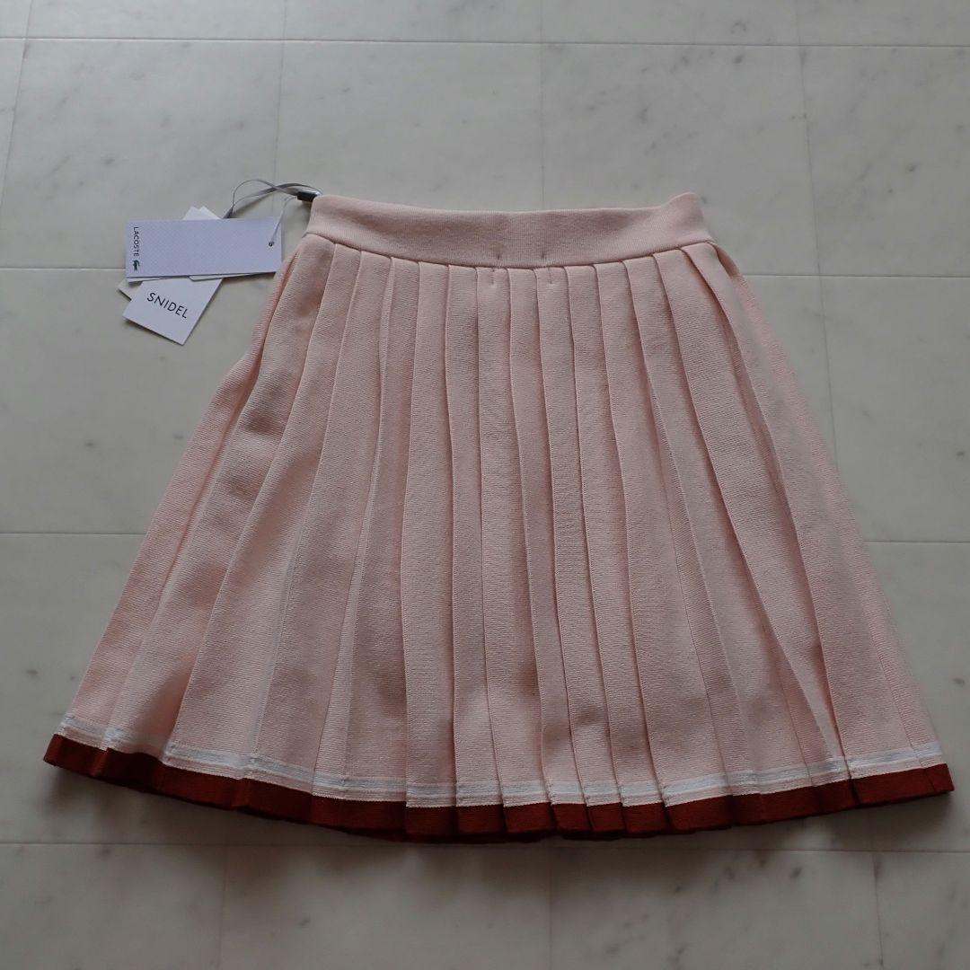 m13) SNIDEL×LACOSTE プリーツスカート