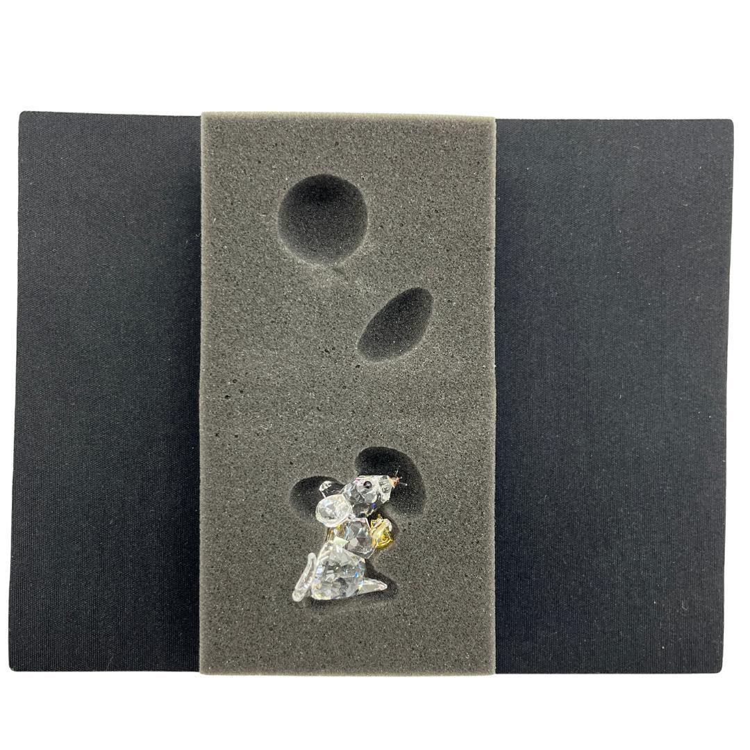 SWAROVSKI スワロフスキー クリスタル　ネズミ チーズ付き 専用箱付き