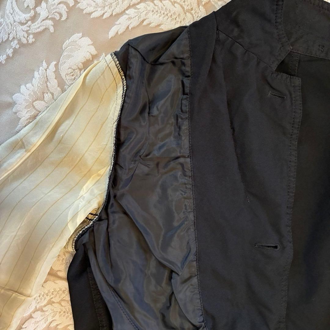 COMME des GARCONS HOMME DEUX ポリ縮 ジャケット S