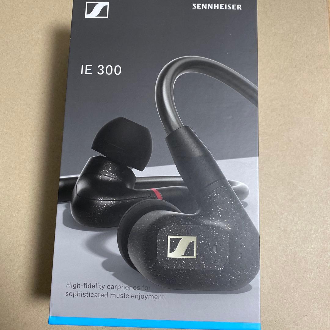ゼンハイザー Sennheiser イヤホン 有線 IE 300 ブラック