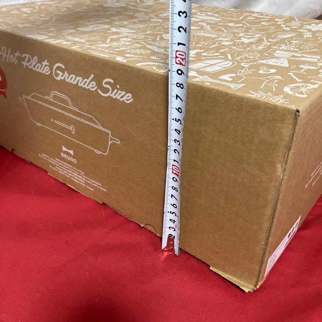 BRUNO ホットプレートグランデサイズ レッド　BOE026