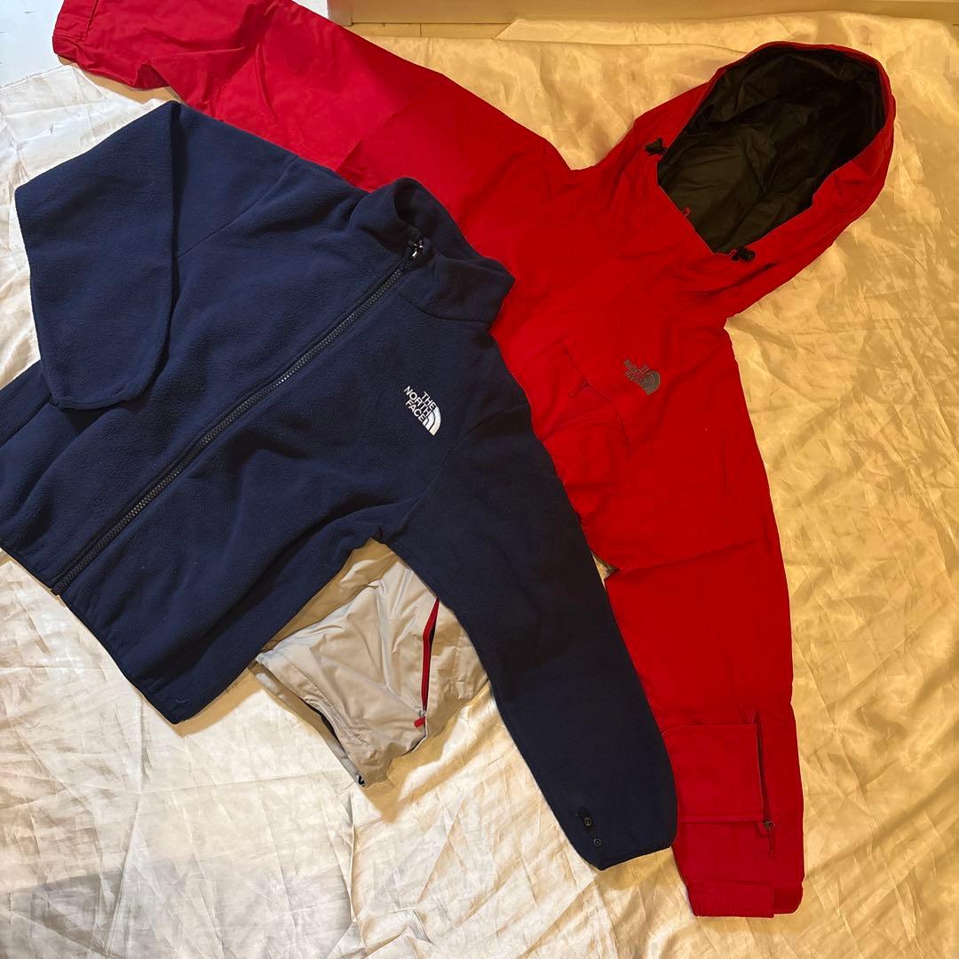 The North Face スキージャケット・インナーフリース、ズボン3点