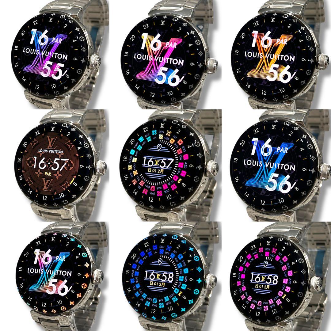 極美品 LOUIS VUITTON ヴィトン タンブール ホライゾンV3 腕時計