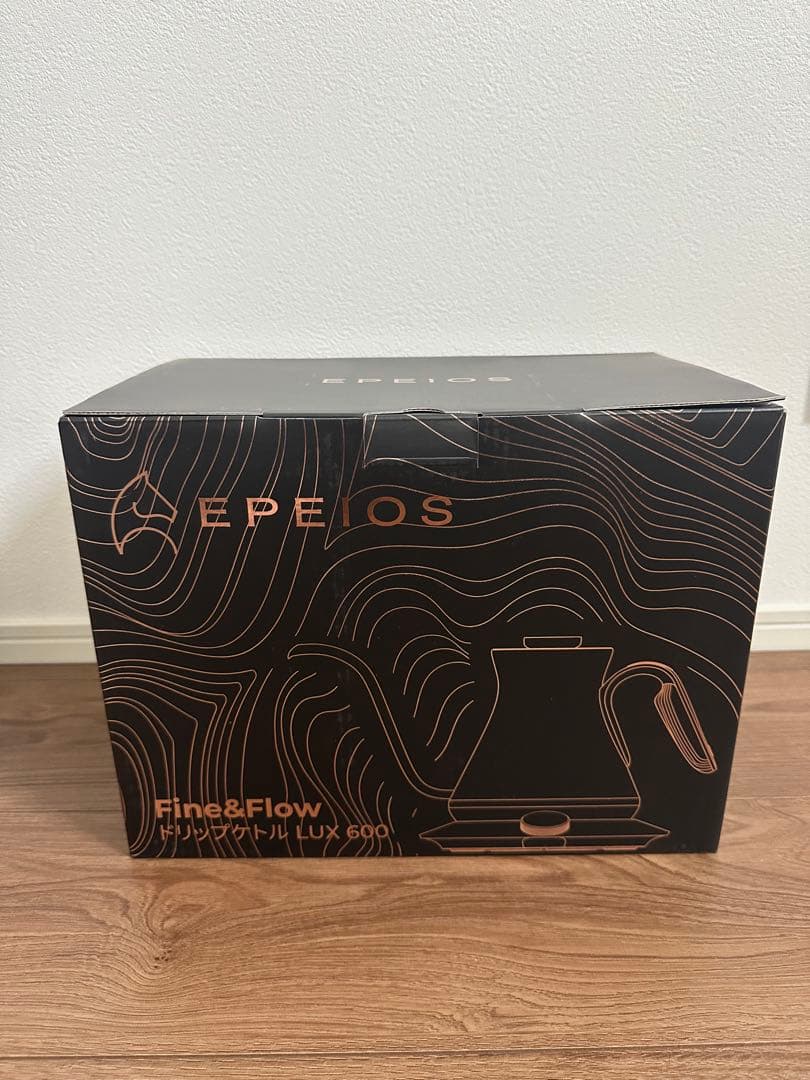 新品未開封！【世界バリスタ監修】エペイオス 熱感応変色ドリップケトル 電気ケトル