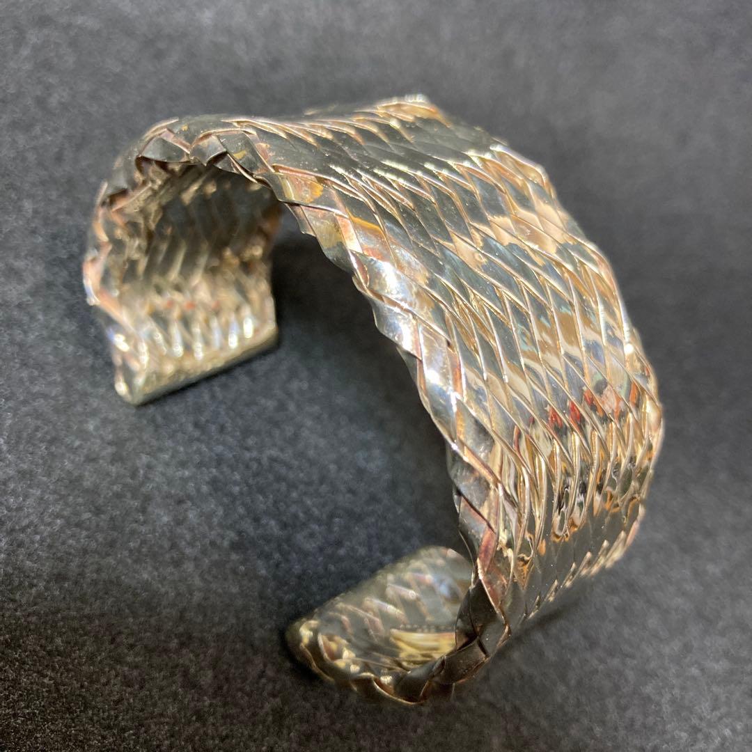 ARTIDA OUD weaved シルバー バングル ブレス 925 銀製