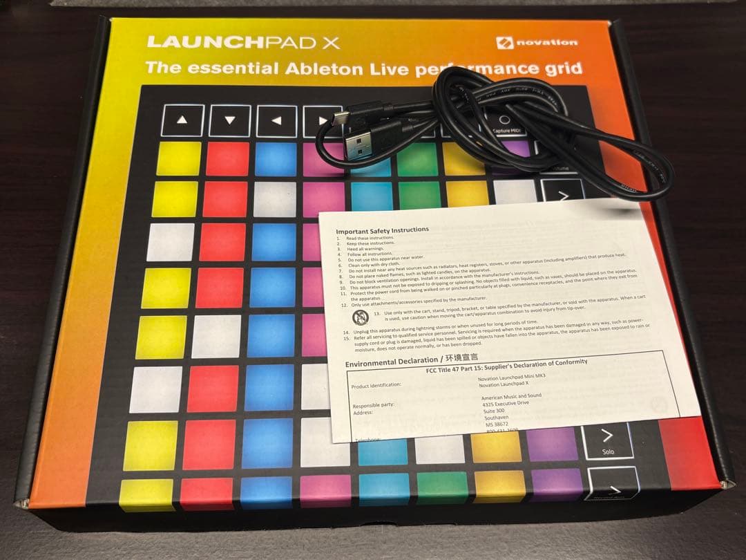 novation Launchpad X Midiパッド