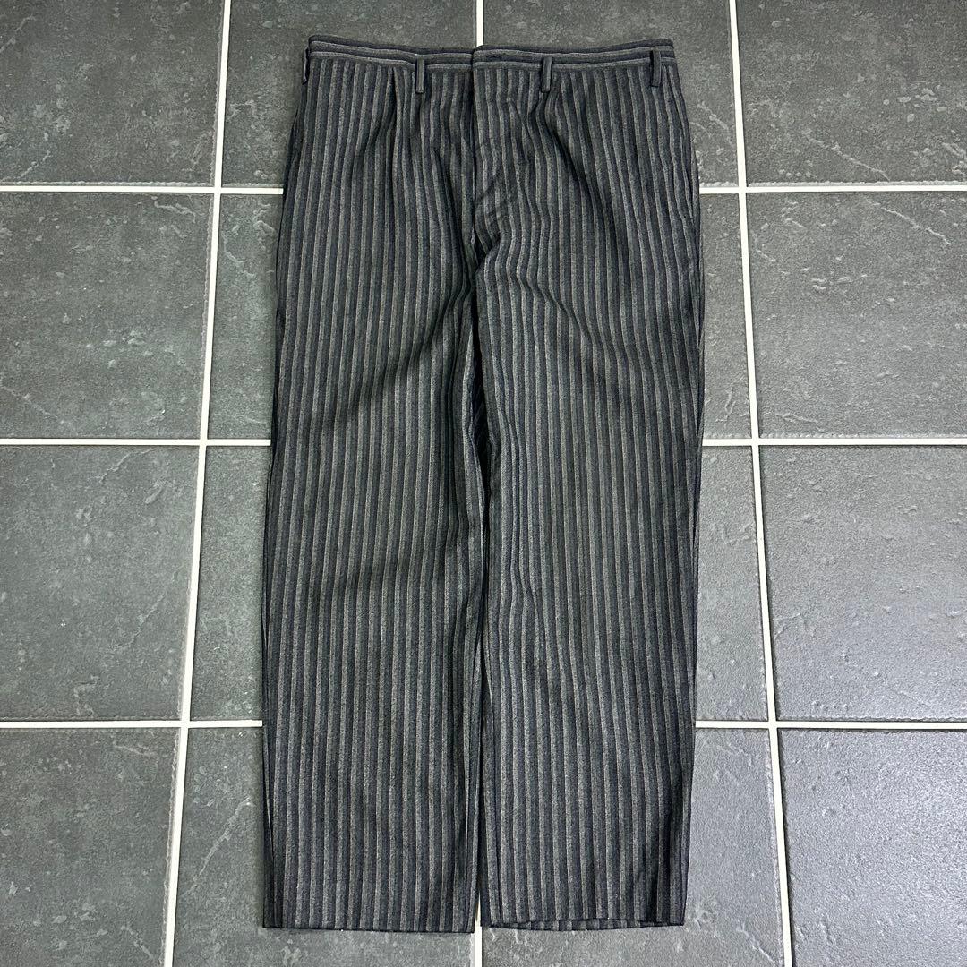 50s vintage 【ウール　ワイドスラックス　ストライプ　極太　タロン】