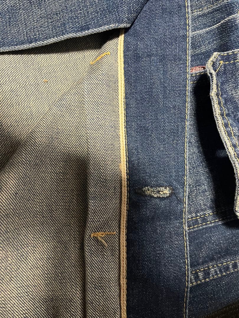 ラ*イ様 ドゥニーム美品42DENIME小さめセルビッチマッコイ東洋ウエアハウス