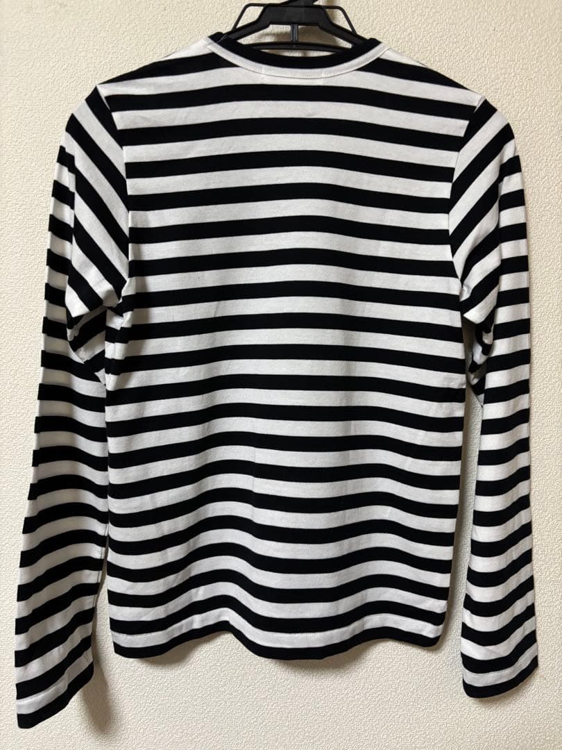 新品未使用コムデギャルソンボーダーカットソー