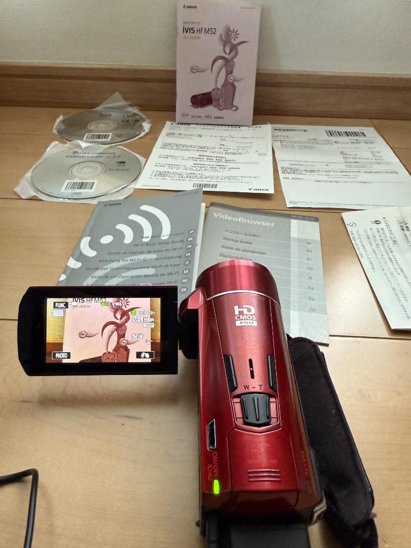 CANON HDビデオカメラiVIS HFM52
