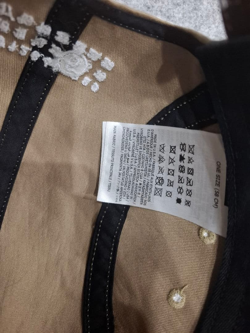 T*O様 シュプリーム　MM6 メゾンマルジェラ ペイントキャンプキャップ