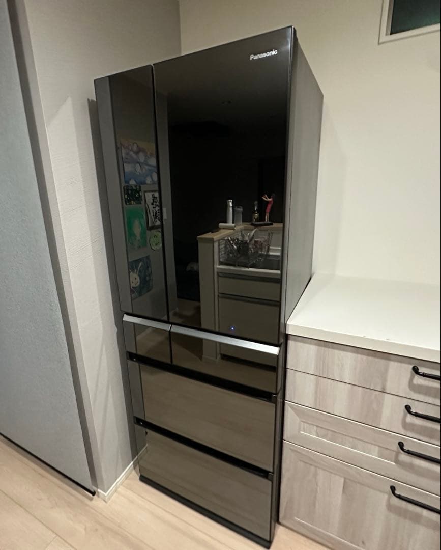 Panasonic 冷蔵庫 NR-F552XPV-J ブラック