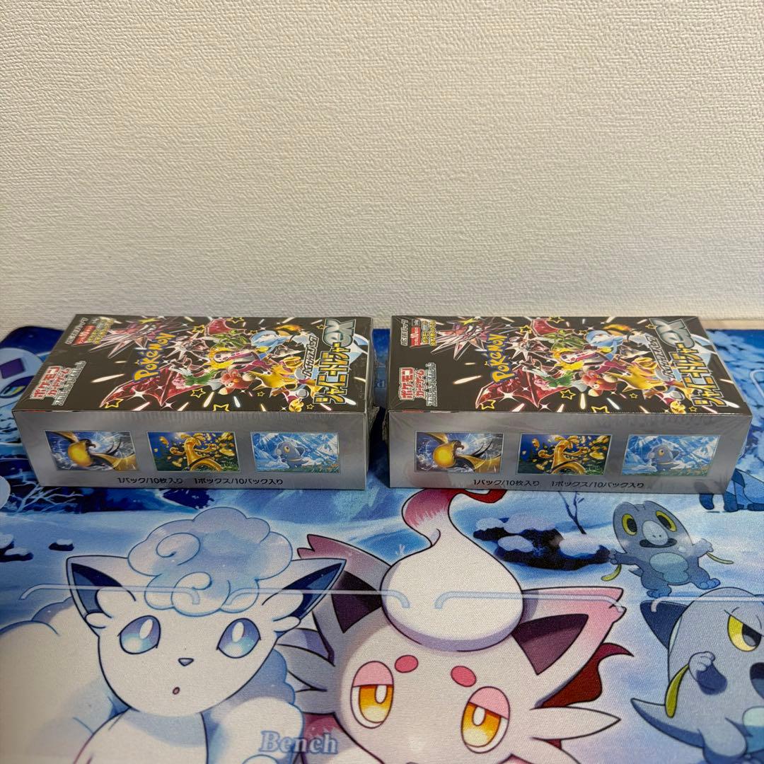 【新品】 ポケモンカード シャイニートレジャーex BOX シュリンク付き