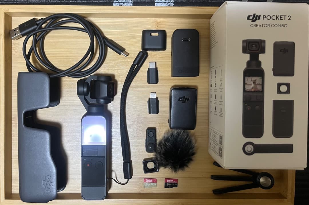 dji osmo pocket 2 クリエイターコンボ SDカード付き