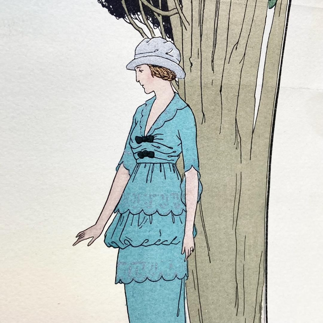 A.E.マルティ☆ファッションプレート『LA SOIRÉE TOSCANE』