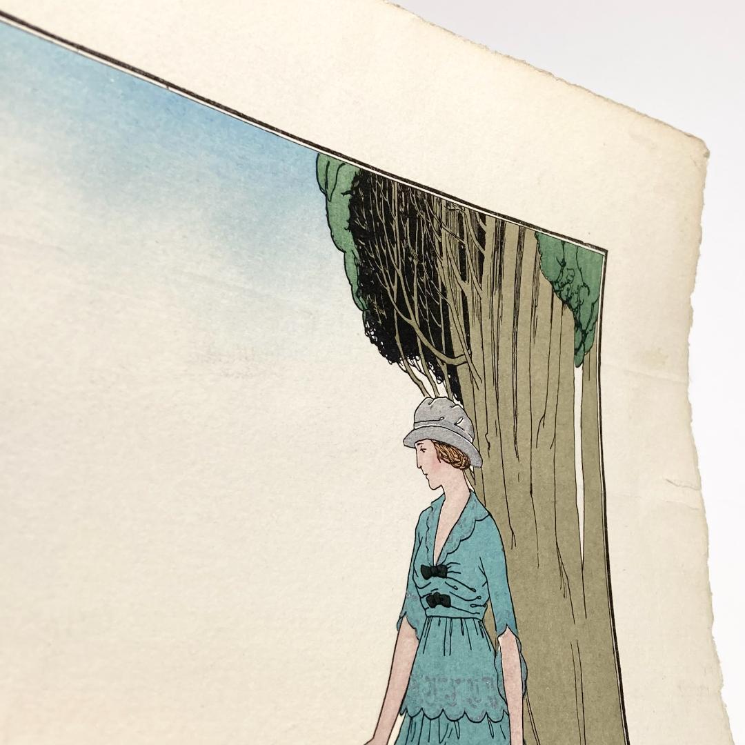 A.E.マルティ☆ファッションプレート『LA SOIRÉE TOSCANE』