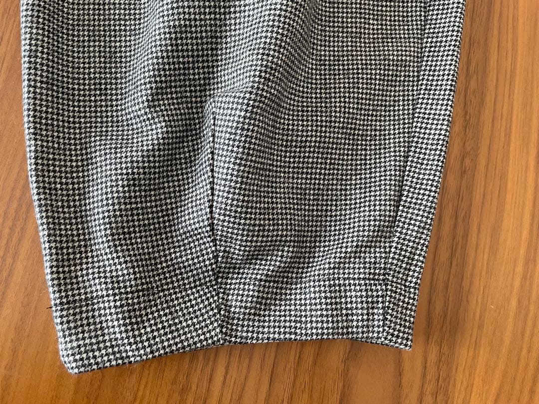 かぐれ ウールルーズテーパードパンツ