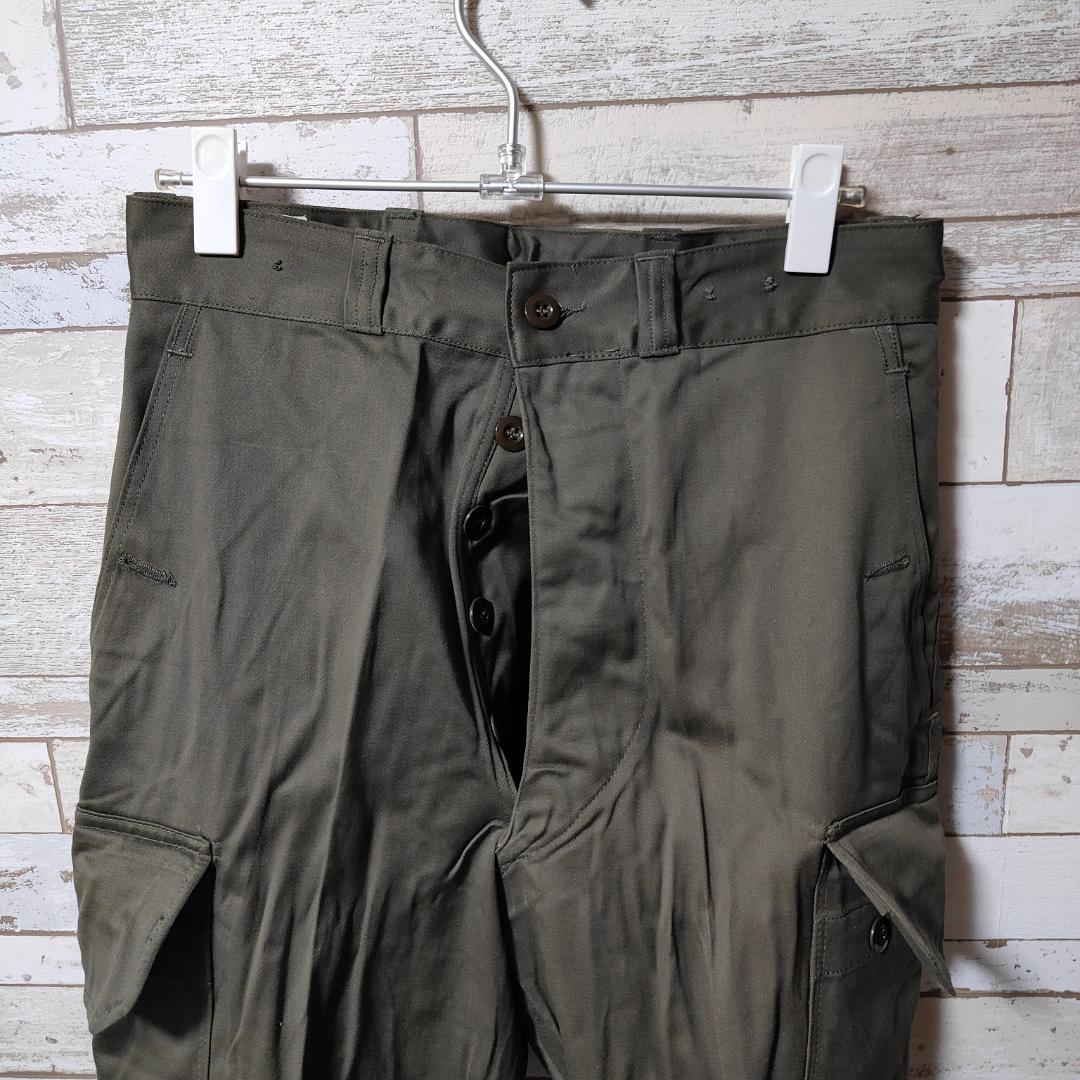 フランス軍 ミリタリー 76C M64 古着 パンツ デッドストック 軍パン