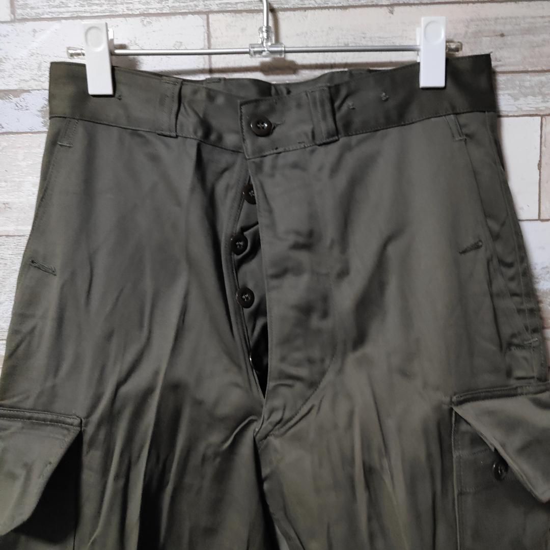 フランス軍 ミリタリー 76C M64 古着 パンツ デッドストック 軍パン