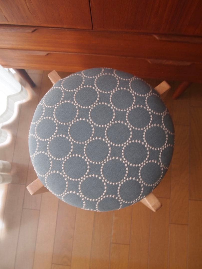 かわさん専用 ミナペルホネン ハンドメイド スツール 2脚セット 生地 チェア