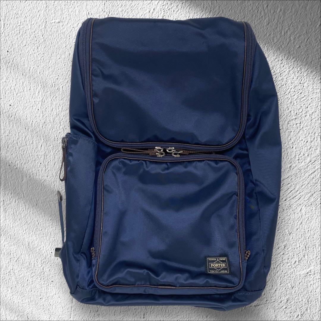 PORTER リュック ポーター PLAN ネイビー プラン ナイロン バッグ