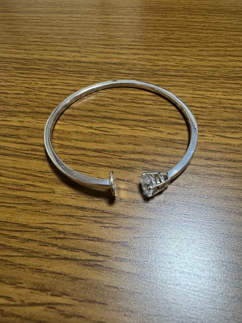 マルジェラ　シルバーバングル