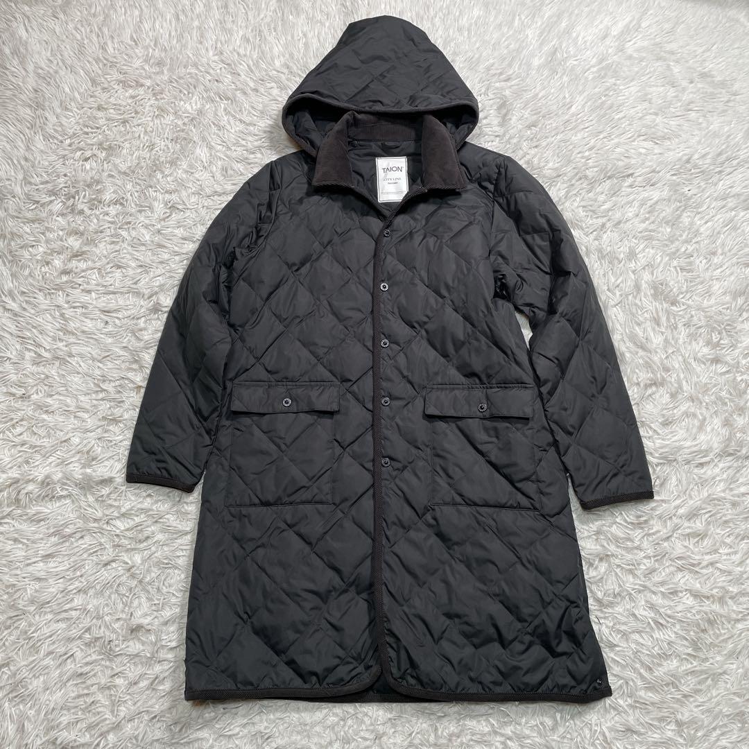 タイオン CITY LINE ユニセックス　ダウンコート キルティング XL