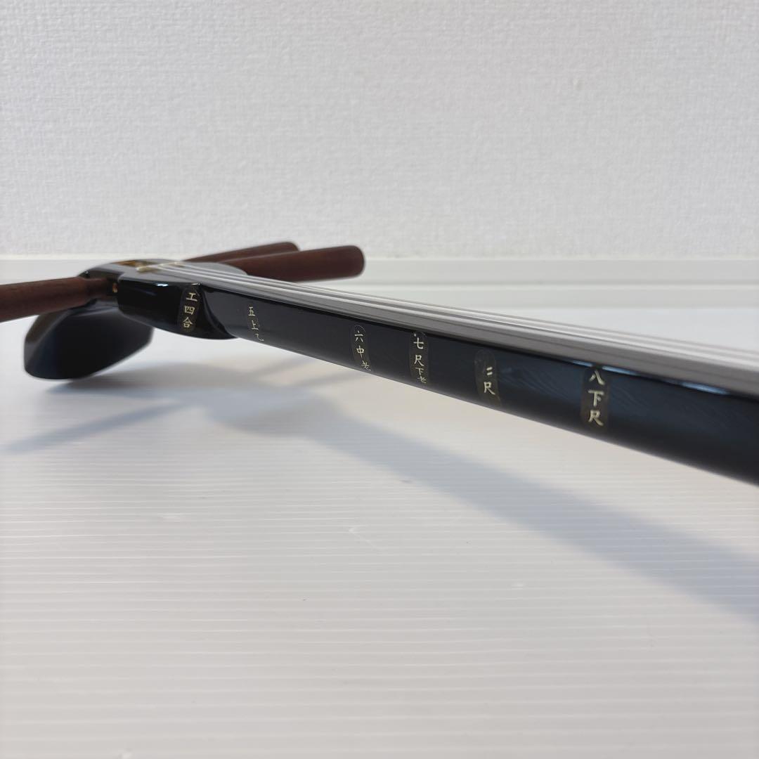 【美品】初心者セット 沖縄三線 三味線 人工革 蛇 ヘビ 入門 民族楽器 弦楽器