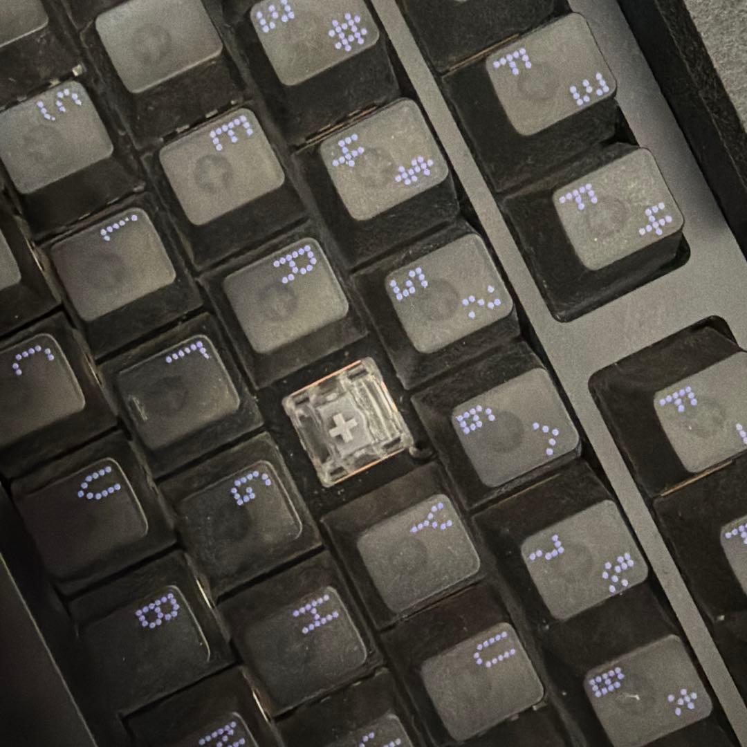 RAKKA80 Edge Black マグネティックキーボード