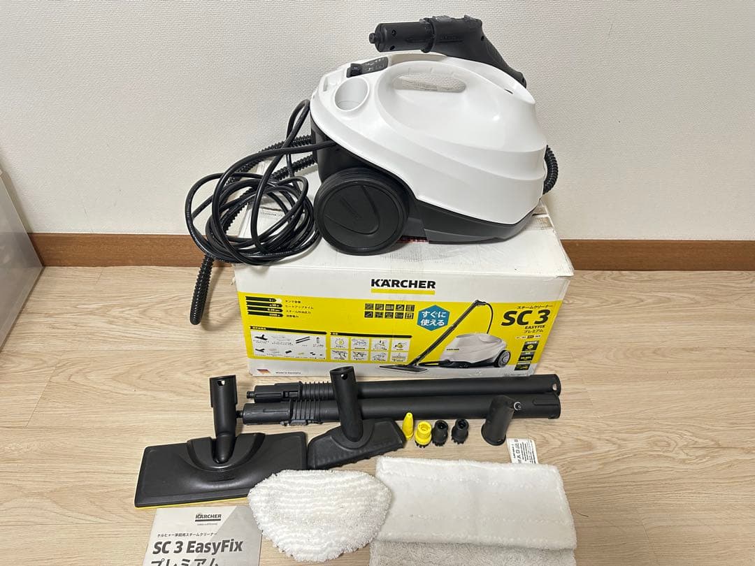 良品 ケルヒャー SC3 EasyFix プレミアム スチームクリーナー