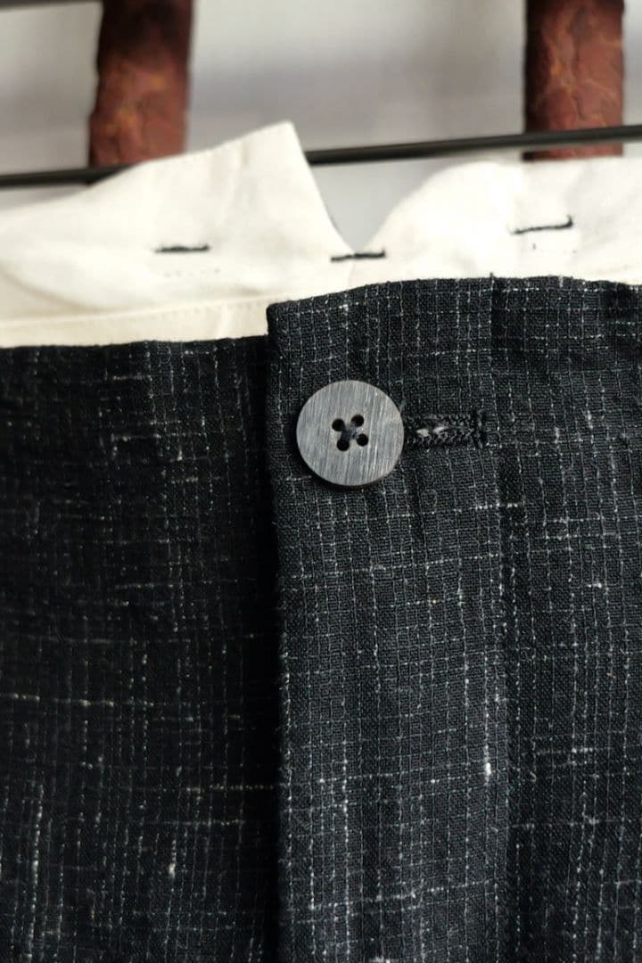 美品 calmlence 3 Pleated Wide Pants カームレンス