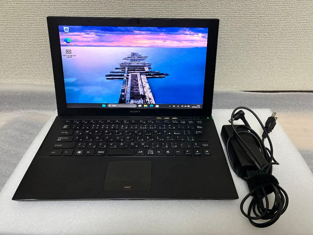 SONY VAIO ブラックノートPC RAM8GB ACアダプター付き