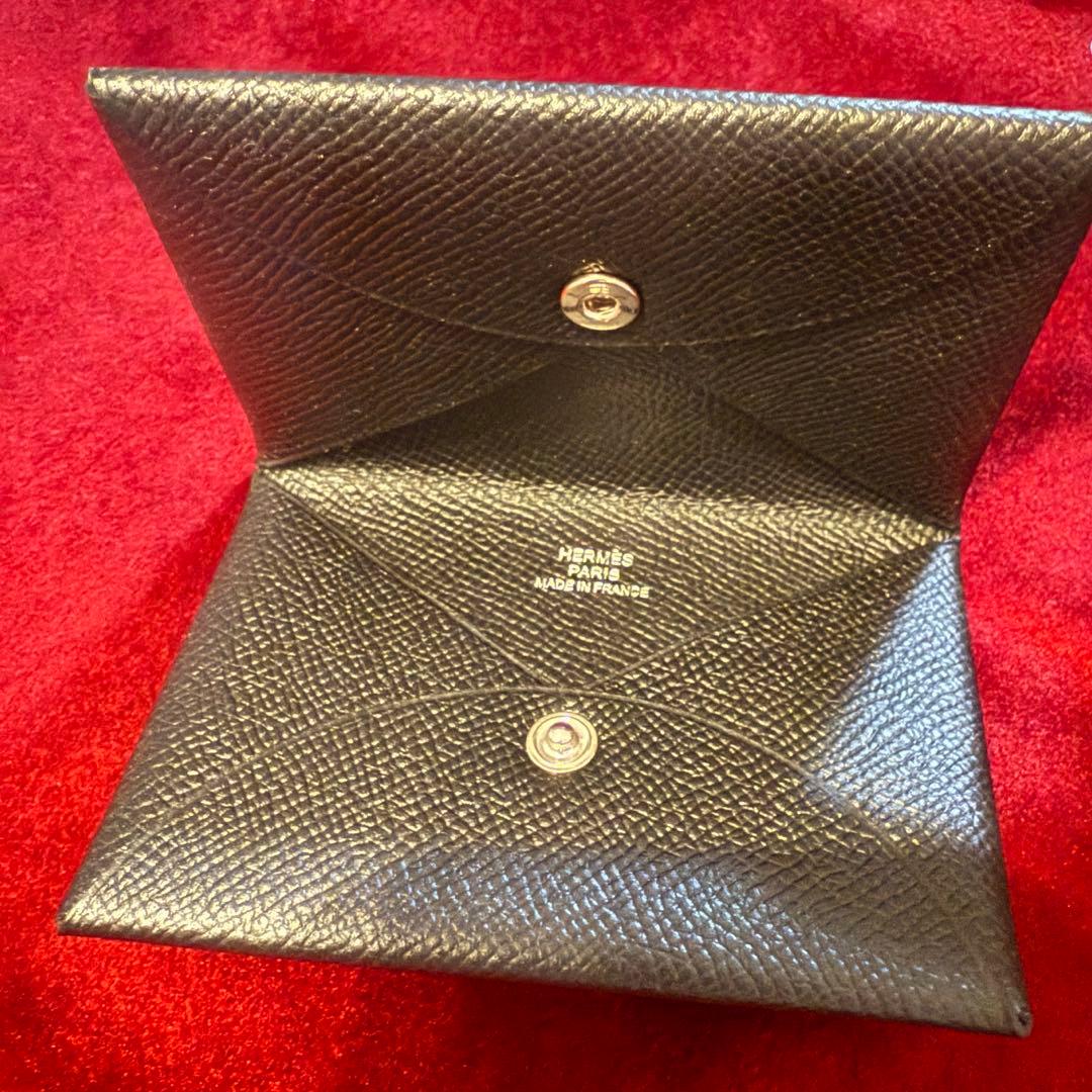 エルメス 名刺入れ　カルヴィ